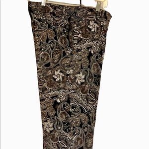 BRIGGS  NY Black & White Capri pants, Size 6P